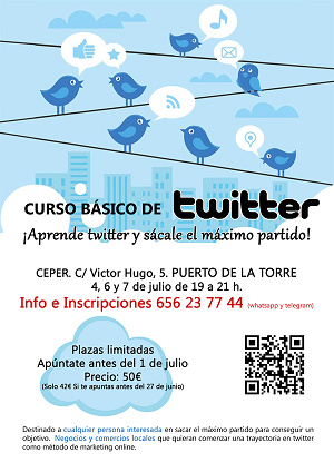 CURSO BÁSICO DE TWITTER EN CEPER