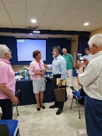 DESPEDIDA EN ASAMBLEA DE NUESTRA COMPAÑERA MARÍA CANO