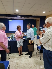 DESPEDIDA EN ASAMBLEA DE NUESTRA COMPAÑERA MARÍA CANO